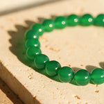Fortune Flow Green Agate Bracelet - floysun