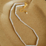 French Simple Baroque Pearl Necklace - floysun