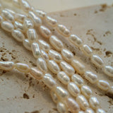 French Zircon Teardrop Pearl Necklace - floysun