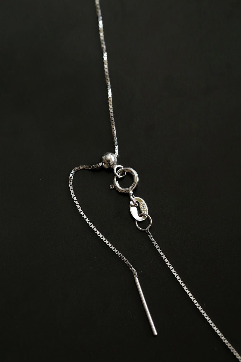 Galactic Romance 925 Silver Natural Pearl Star Moon Necklace - floysun