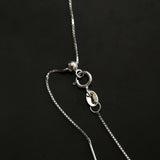 Galactic Romance 925 Silver Natural Pearl Star Moon Necklace - floysun