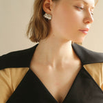Geometric Twisted Metal Earrings - floysun