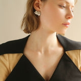Geometric Twisted Metal Earrings - floysun