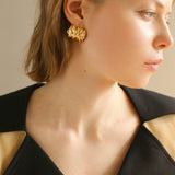 Geometric Twisted Metal Earrings - floysun
