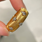 Gilded Clover Filigree Ring - floysun