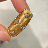 Gilded Clover Filigree Ring - floysun