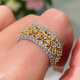 Gilded Lace Radiance Ring - floysun