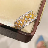 Gilded Lace Radiance Ring - floysun
