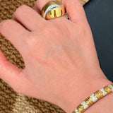 Glossy Cross Dome Ring - floysun