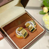 Glossy Cross Dome Studs - floysun