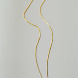 Golden Glow Solitaire Necklace - floysun