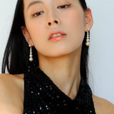 Gradient Pearl Drop Earrings - floysun