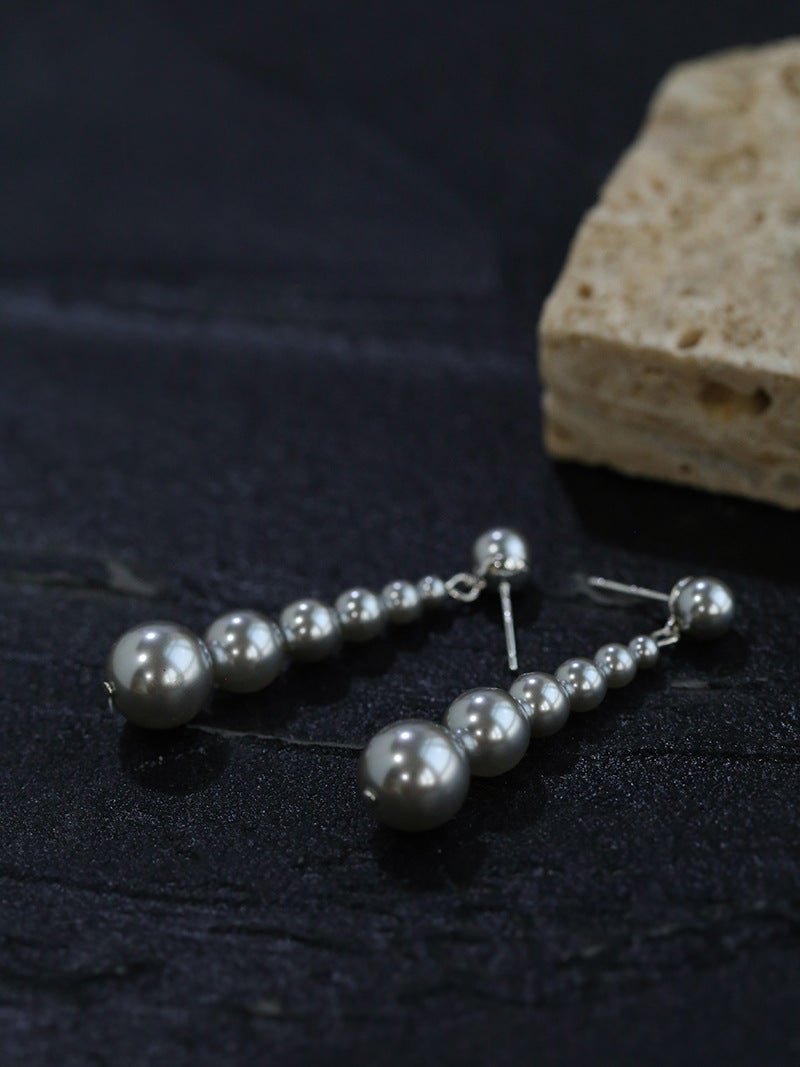 Gradient Pearl Drop Earrings - floysun