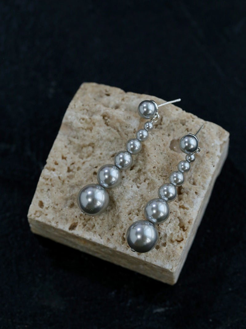 Gradient Pearl Drop Earrings - floysun