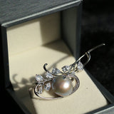 Gray Mabe Pearl Bouquet Brooch Elegant & Timeless Design - floysun