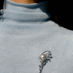 Gray Mabe Pearl Bouquet Brooch Elegant & Timeless Design - floysun