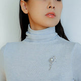 Gray Mabe Pearl Bouquet Brooch Elegant & Timeless Design - floysun