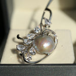 Gray Mabe Pearl Bouquet Brooch Elegant & Timeless Design - floysun