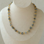 Gray Moonstone Beads Necklace - floysun