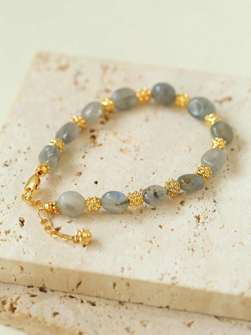 Gray Moonstone Bracelet - floysun