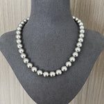 Grey Pearl Ingot Clasp Necklace - floysun