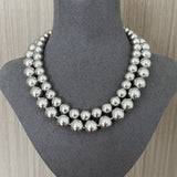 Grey Pearl Ingot Clasp Necklace - floysun