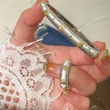 Handcrafted Brushed Classic Buccellati Bangle Silver - floysun