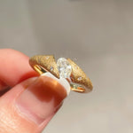 Handcrafted Brushed Hexagram Ring Buccellati - Inspired Elegance - floysun
