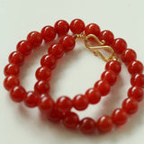 Harmonious Gemstone Necklaces Onyx Beaded 10mm Necklaces - floysun