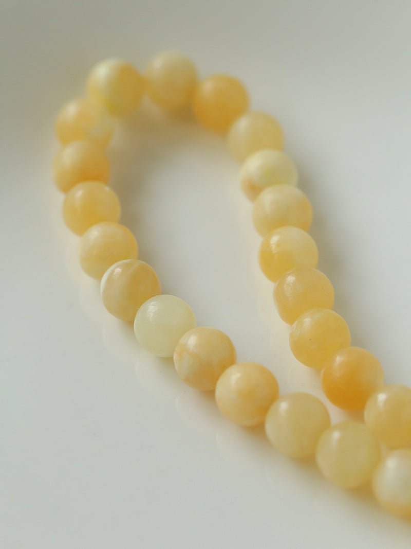 Harmonious Gemstone Necklaces Onyx Beaded 10mm Necklaces - floysun
