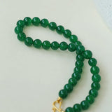 Harmonious Gemstone Necklaces Onyx Beaded 10mm Necklaces - floysun