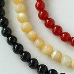 Harmonious Gemstone Necklaces Onyx Beaded 10mm Necklaces - floysun