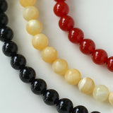 Harmonious Gemstone Necklaces Onyx Beaded 10mm Necklaces - floysun
