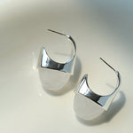 Hilltop Earrings – Silver White Jade - floysun