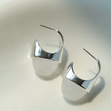 Hilltop Earrings – Silver White Jade - floysun