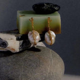 Hooked Branch Baroque Pearl Stud Earrings - floysun
