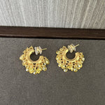 Icy Sparkle Tassel C - Hoop Earrings - floysun