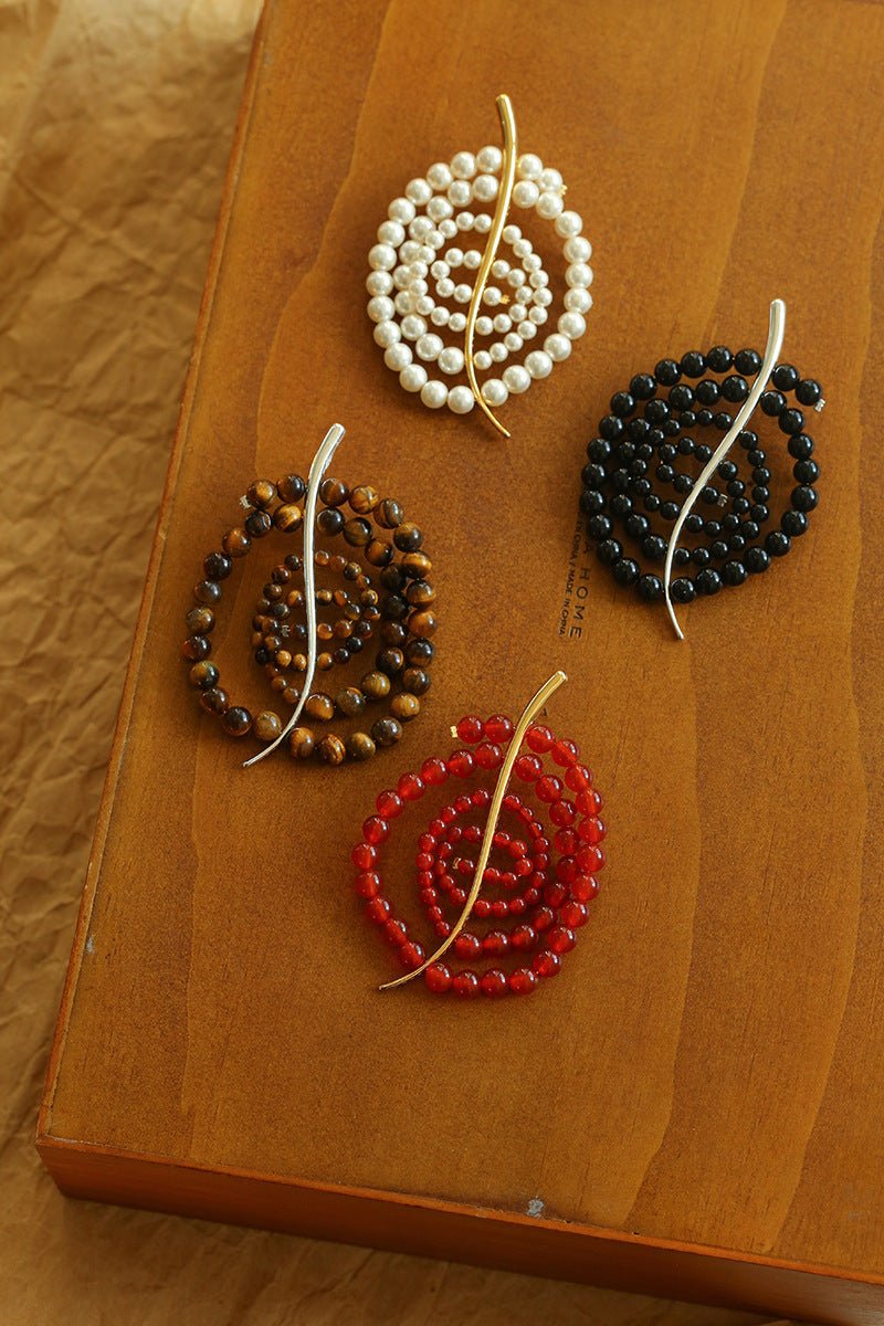 Island Escape Woven Statement Earrings - Single - floysun