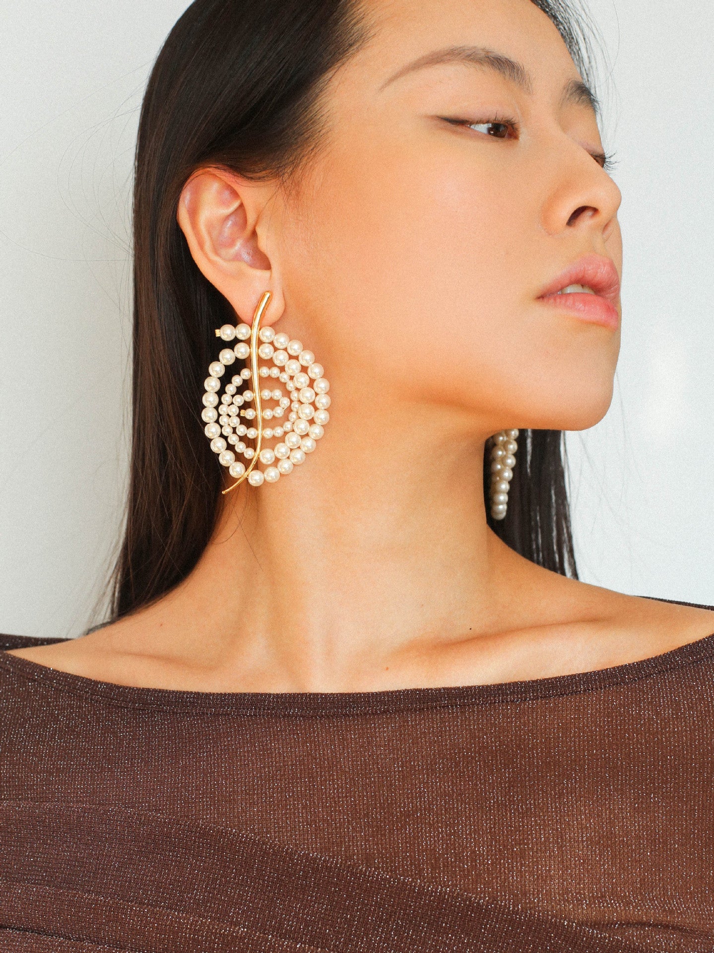 Island Escape Woven Statement Earrings - Single - floysun