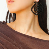 Island Escape Woven Statement Earrings - Single - floysun