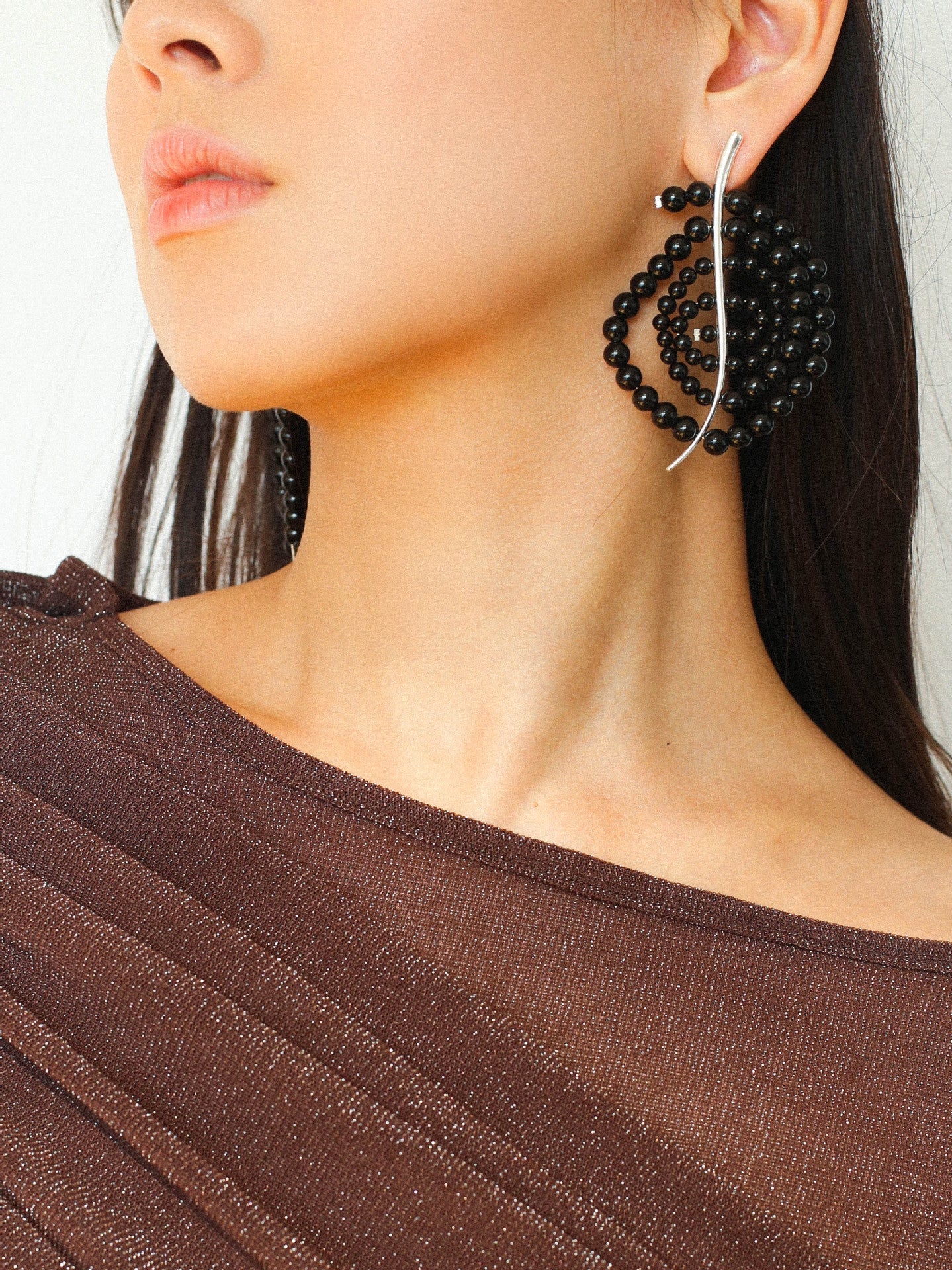 Island Escape Woven Statement Earrings - Single - floysun