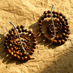 Island Escape Woven Statement Earrings - Single - floysun