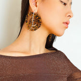 Island Escape Woven Statement Earrings - Single - floysun