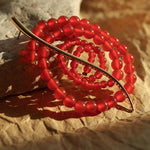 Island Escape Woven Statement Earrings - Single - floysun