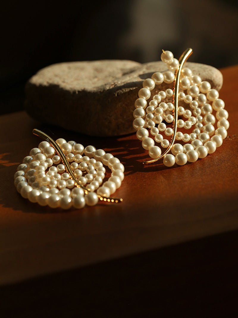 Island Escape Woven Statement Earrings - Single - floysun