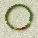 Jade Harmony Bracelet – Wood & Fire Balance - floysun