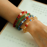 Jade Harmony Bracelet – Wood & Fire Balance - floysun