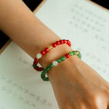 Jade Harmony Bracelet – Wood & Fire Balance - floysun