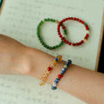 Jade Harmony Bracelet – Wood & Fire Balance - floysun