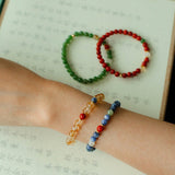 Jade Harmony Bracelet – Wood & Fire Balance - floysun